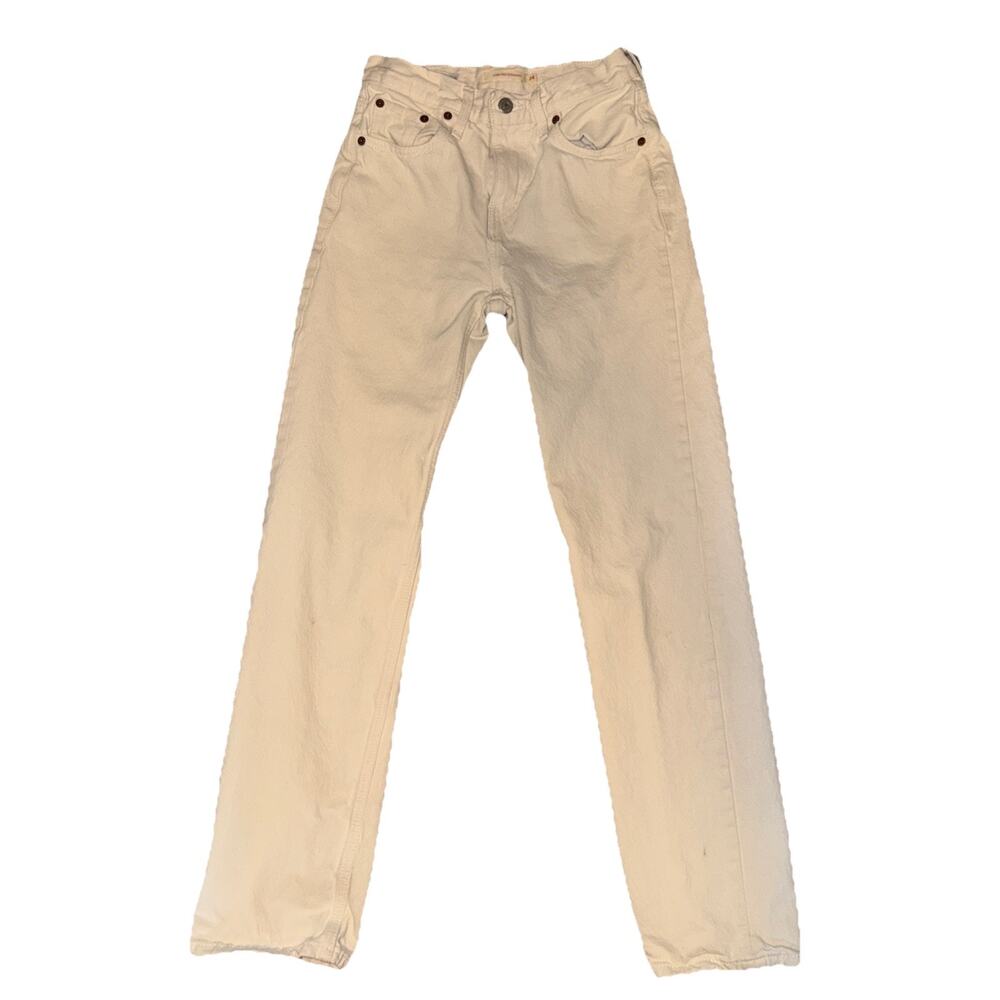 Levi's Women's Straight Leg Jeans in Cream
